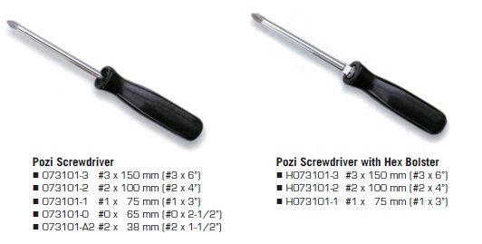 073101 Pozi Screwdriver